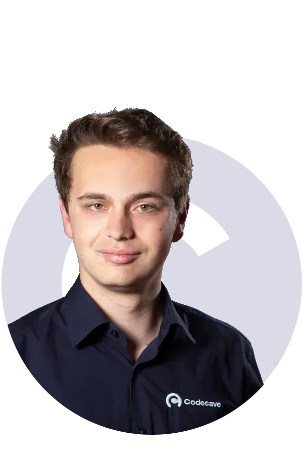 Tilman Kieselbach im CodeCave-Hemd